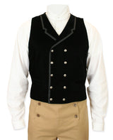 Gramercy Vest - Black Velvet