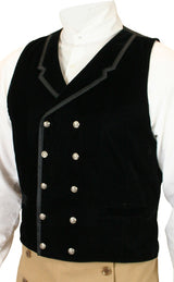 Gramercy Vest - Black Velvet