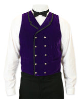 Gramercy Vest - Purple Velvet