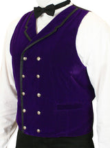Gramercy Vest - Purple Velvet