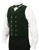 Gramercy Vest - Green Velvet