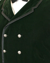 Gramercy Vest - Green Velvet