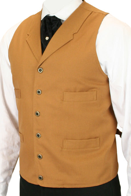 Classic Canvas Work Vest - Brown – Historical Emporium