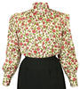 Red/Cream Floral