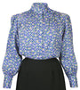 Royal Blue Micro Floral