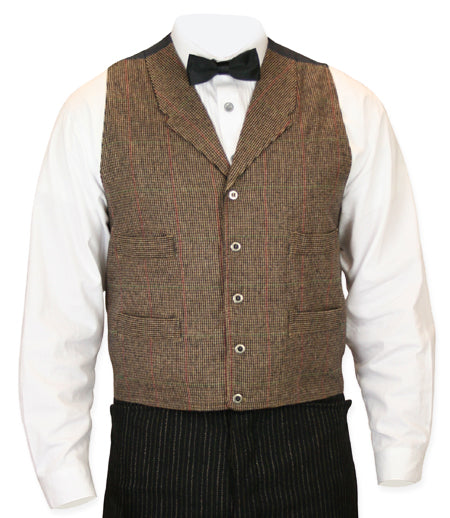Everett Plaid Vest