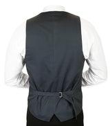 Rathbone Tweed Vest - Gray Herringbone