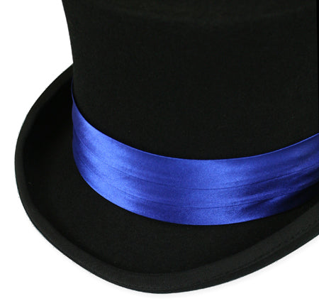 Hat Band - Royal Blue Satin