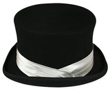 Satin Hat Band - Silver Gray