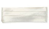 Satin Hat Band - Silver Gray