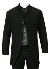 Livingston Cutaway Sack Coat - Black