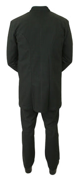 Livingston Cutaway Sack Coat - Black