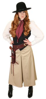 Ladies Classic Canvas Vest - Black