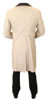 Wooster Frock Coat - Tan Plaid