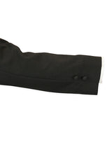 Double-Breasted Frock Coat - Black