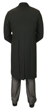 Double-Breasted Frock Coat - Black