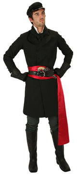 Double-Breasted Frock Coat - Black