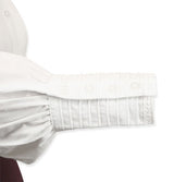 Muriel Pleated Blouse - White