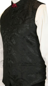 Vaughan Waistcoat - Black
