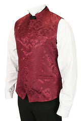 Vaughan Waistcoat - Burgundy