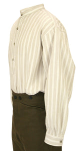 Ballard Shirt - Tan Stripe