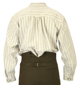 Ballard Shirt - Tan Stripe