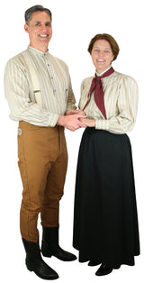 Ballard Shirt - Tan Stripe