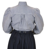 Wichita Blouse - Blue Plaid