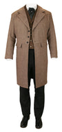 Brown Herringbone