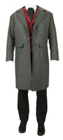 Gray Herringbone