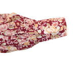 Somerset Blouse - Burgundy Floral