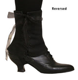 Ladies Spats - Gray Tweed (One Pair)