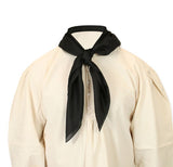 Premium Silk Neckerchief - Black