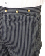 Edgar Striped Trousers - Gray