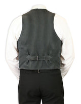 Edgar Striped Vest - Gray