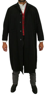 Classic Cotton Duster - Black