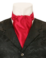 Lustrous Ascot - Red