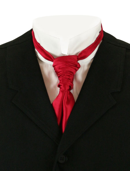 Scrunchy Cravat - Red