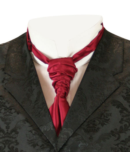Scrunchy Cravat - Burgundy