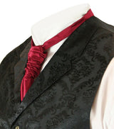 Scrunchy Cravat - Burgundy