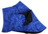 Premium Mens Button Spats - Blue Tahoe Jacquard (One Pair)