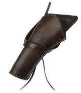 Western Holster - Standard Barrel - LH Cross Draw - Plain Brown