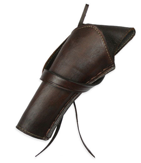 Western Holster - Standard Barrel - LH Cross Draw - Plain Brown