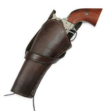 Western Holster - Standard Barrel - LH Cross Draw - Plain Brown
