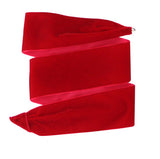 Velvet Hat Band - Red