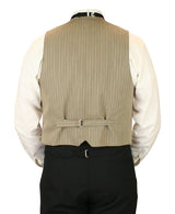 Cavell Vest - Tan Stripe