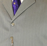 Morton Vest - Gray Stripe
