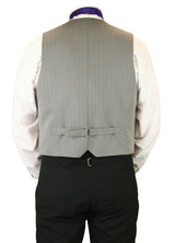 Morton Vest - Gray Stripe
