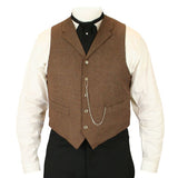 Garland Vest - Brown