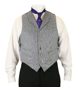 Woodleigh Vest - Navy Check